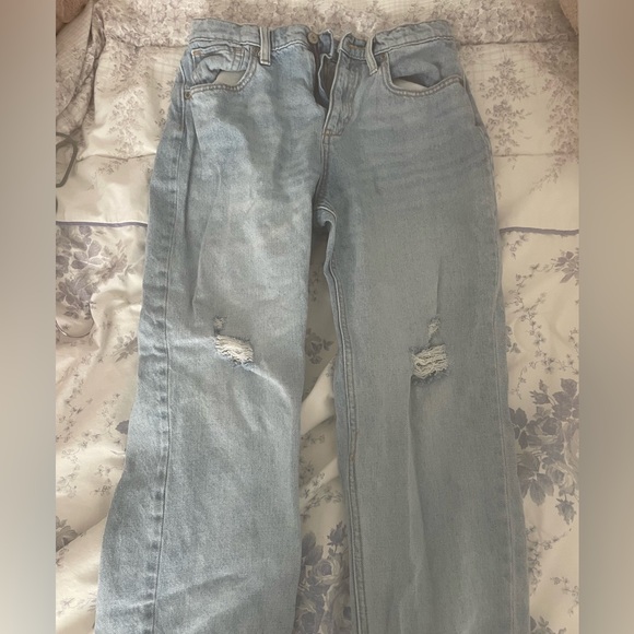 Old Navy Denim - Old Navy Light Blue Boyfriend Jeans